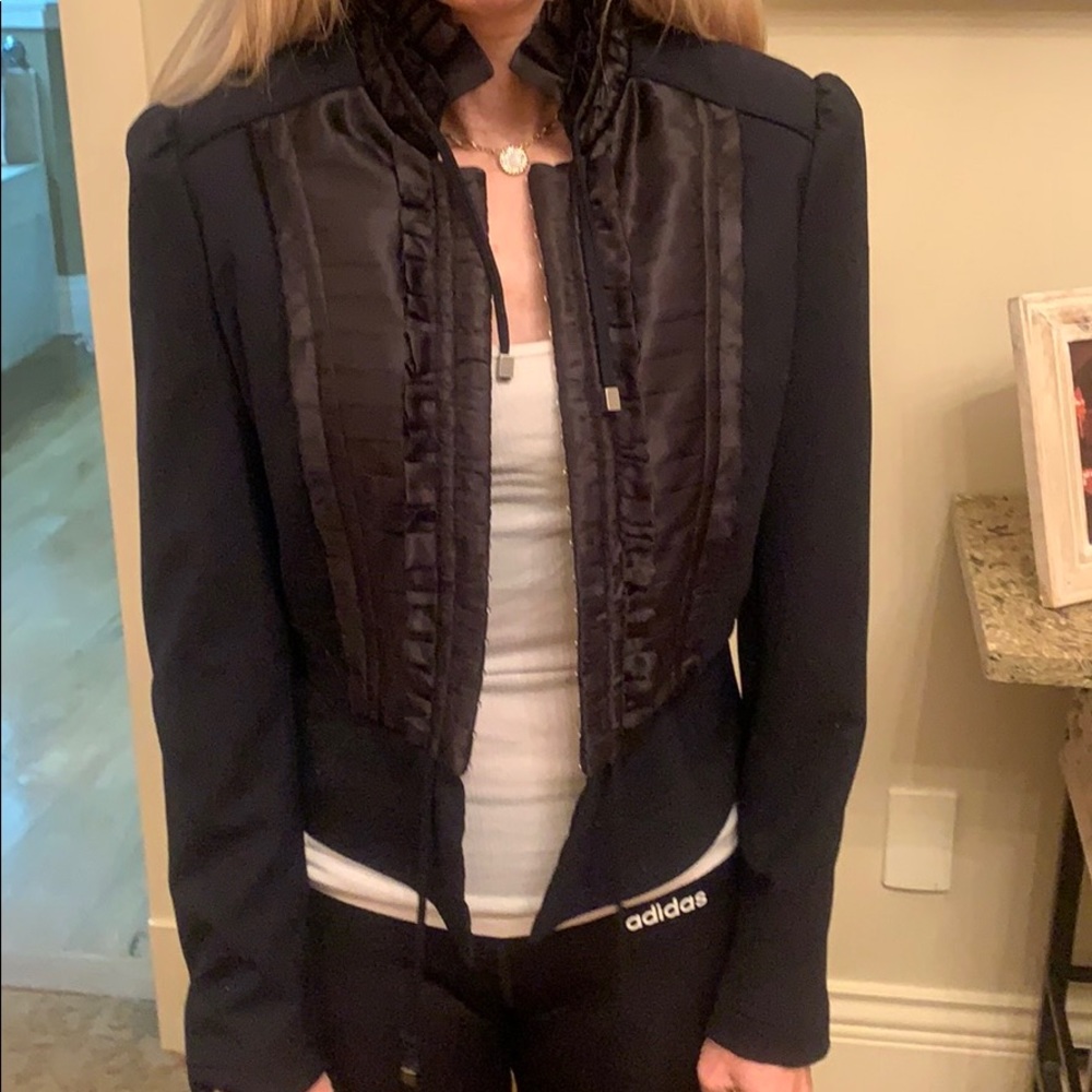 Blazer jacket with cool front